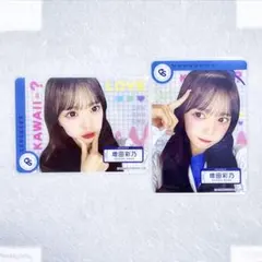 CUTIE STREET カワラボ コラボカフェ クリアトレカ 増田彩乃 グッズ