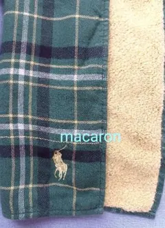ラルフローレン　チェック　タオルハンカチ　POLO RALPH LAUREN