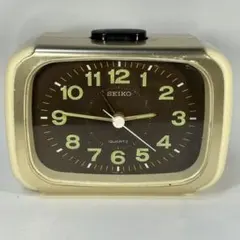 希少☆昭和ヴィンテージSEIKOクオーツクロックQQ611T電子アラーム稼動