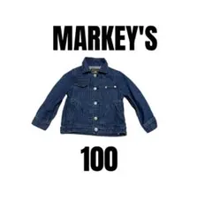 【マーキーズビッグフィールド】デニムジャケット　Gジャン　アウター　キッズ100