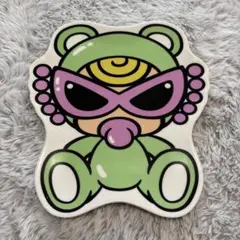 ヒステリックミニ メラミン食器 プレート 緑 ヒスミニ