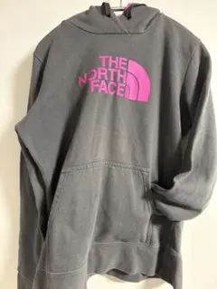 THE NORTH FACE ハーフドーム パーカー M グレー ピンクのサムネイル