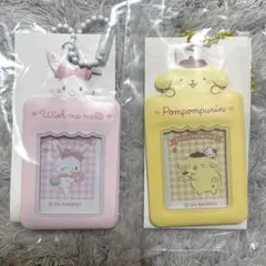 サンリオ　ミニチュアチェキ用ホルダー　ウィッシュミーメル　ポムポムプリン