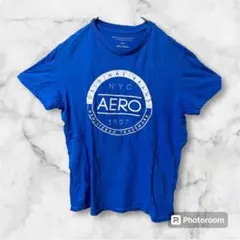 AERO【M】半袖 Tシャツ USA アメリカ 古着 海外 輸入 メンズ 大きのサムネイル
