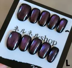 1601:ダークパープルマグネットグラデーション光沢仕上げ☆Lサイズ