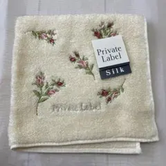 Private Label タオルハンカチ 花柄刺繍のサムネイル