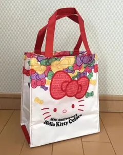 【新品】ハローキティ 35周年アニバーサリー ランチバッグ お弁当袋 サンリオのサムネイル