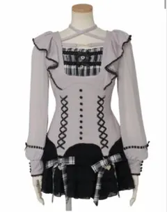 LIZLISA ラッフルリボンセットアップ ピンク