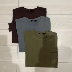 長袖Tシャツ3枚組