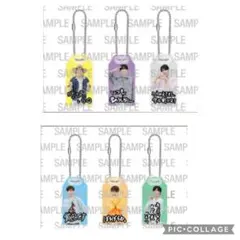 【未開封新品】6種セット　Snow Man お守りキーホルダー スノーマン