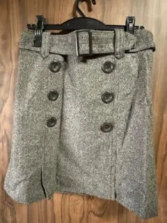 組曲　茶系ミニスカート