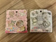 おはじきシールフレーク　サンリオ　日焼け　クロミ