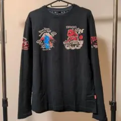 テッドマン✕カミナリコラボロンT 黒　Mサイズ