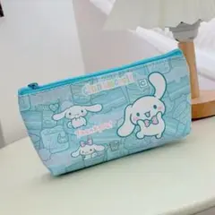 【サンリオ】シナモロールペンケース 化粧ポーチ 小物入れ