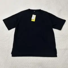 しまむら　Tシャツ　半袖　トップス　ブラック　140のサムネイル