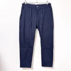 ザショップティーケー テーパードパンツ M 紺 ウエストゴム きれいめカジュアルのサムネイル