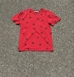 Alexander McQueen tシャツ レッド ツバメ イタリア製のサムネイル