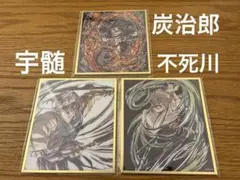 鬼滅の刃 アクリル色紙 WEBSHOPくじ 炭治郎 宇髄 不死川