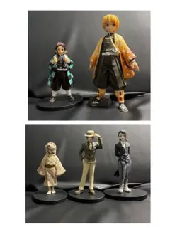 鬼滅の刃　フィギュア　竈門炭治郎・我妻善逸・鬼舞辻無惨・累・魘夢 箱無し