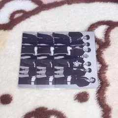 なにわ男子 集合 トレカ アシンメトリー Black Nightmare