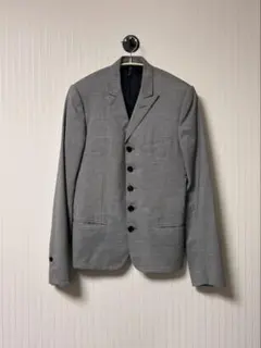 Dior hommeグレー系チェック柄テーラードジャケット Dior Homme（ディオールオム）テーラードジャケット グレー サイズ:48C