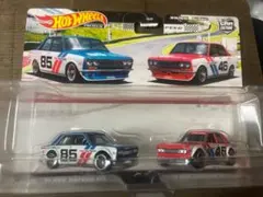 【送料無料】ホットウィール 2パック BRE ダットサン 510　人気向上品