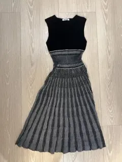 SNIDEL ノースリーブニットワンピース