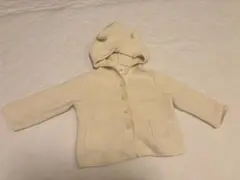 babyGap ベビーギャップ くま耳 ニットカーディガン 80 アイボリー