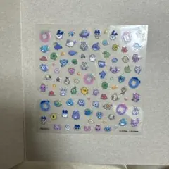 たまごっち　ネイルシールコレクション　ガチャ　デザインE