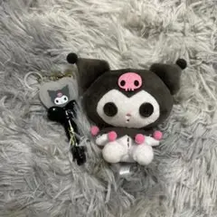 サンリオキャラクター クロミちゃん ぬいぐるみキーホルダー ミニペンライト