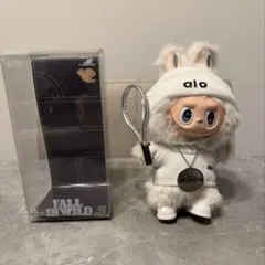 【海外限定】ZIMOMO LABUBU ホワイト デビル alo 洋服付き