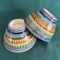 【美品】沖縄 やちむん マカイ(お茶碗/汁物椀) 5客セット ヴィンテージ 美品】沖縄 やちむん マカイ(お茶碗/汁物椀) 5客セット ヴィンテージ