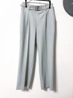 グリーンレーベル　ミントグリーンパンツ