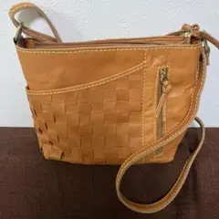 ズッケロフィラート　ショルダーバッグ ブラウン　中古　革　チャーム・オマケ付き