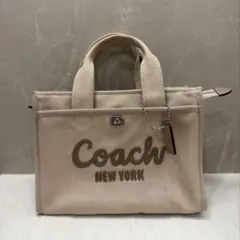 【極美品】COACH カーゴ トート ターンロック 2way ショルダーバッグ