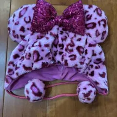 ミニーファンキャップ ピンク