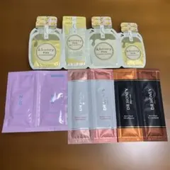 【お試し】 ＆honeyなど　シャンプー・トリートメント　トラベルセット 4種類