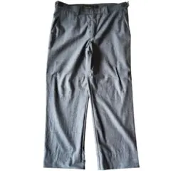 【ベルギー製】Basisbroek サイドパイピング ウールワイドパンツ 46のサムネイル