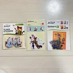 Zootopia ニックとジュディ ステッカーセット