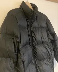 UNIQLO✨ユニクロ ブラック系 ウルトラライトダウンジャケット保存袋付 M