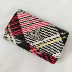 ‪【未使用品】ヴィヴィアンウエストウッド　　キーケース　タータンチェック