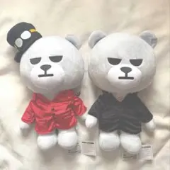 KRUNK×BIGBANG おすわりぬいぐるみ 6体セット - メルカリ