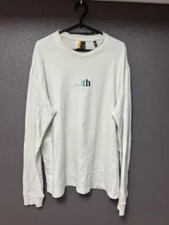 KITH ロンT M 刺繍ロゴ 長袖Tシャツ ストリート 人気のサムネイル