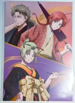 銀魂 ぶらり旅 京王線 神威 阿伏兎 月詠 ポストカード 特典 歌舞伎町タワー