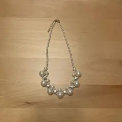 【最終値下げ】パールビジュー ネックレス