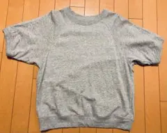 無印良品　ライトスウェットクルーネック半袖Ｔシャツ・グレー