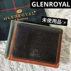 未使用✨GLENROYAL BEAMS 別注 クレイジーパターン　二つ折り財布