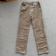 Lee コーデュロイ ストレートパンツ ベージュ