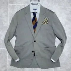 ★未使用近 ナノ・ユニバース LB03 春夏 麻 テーラードジャケット