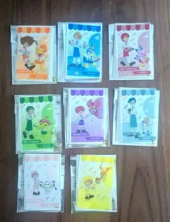 デジモン　カフェ　and GALLERY クリアカード　コンプリートセット